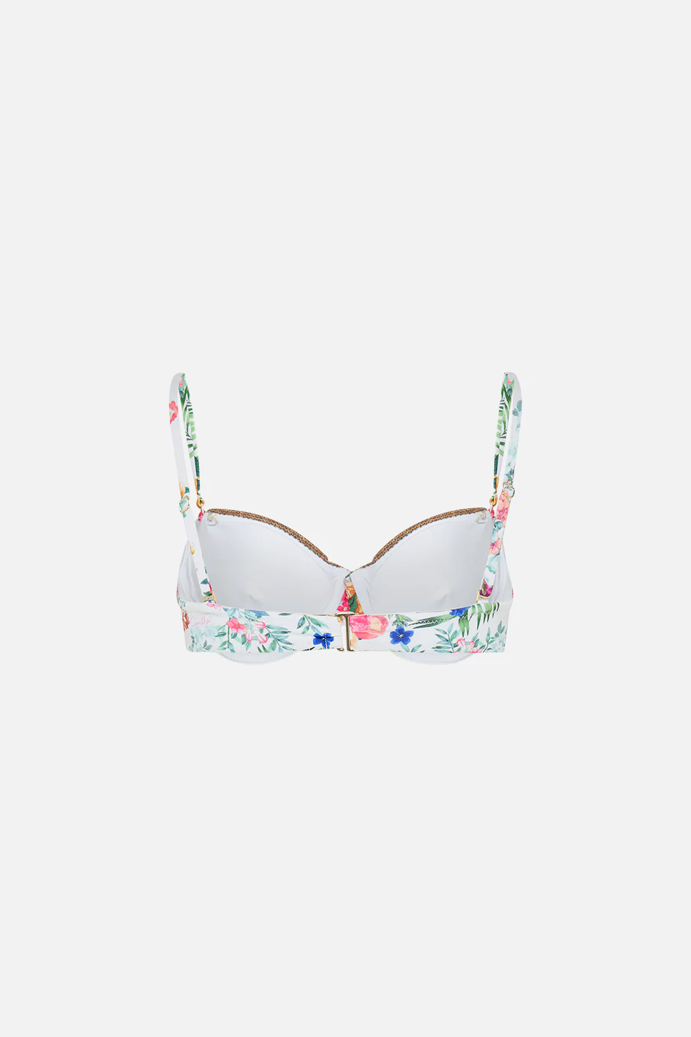 RUCHED UNDERWIRE BRA WITH REMOVABLE STRAPS PLUMES AND PARTERRES - Image 6