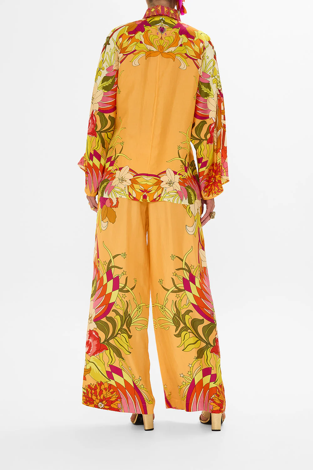 WIDE SLEEVE BLOUSE THE FLOWER CHILD SOCIETY - Image 2