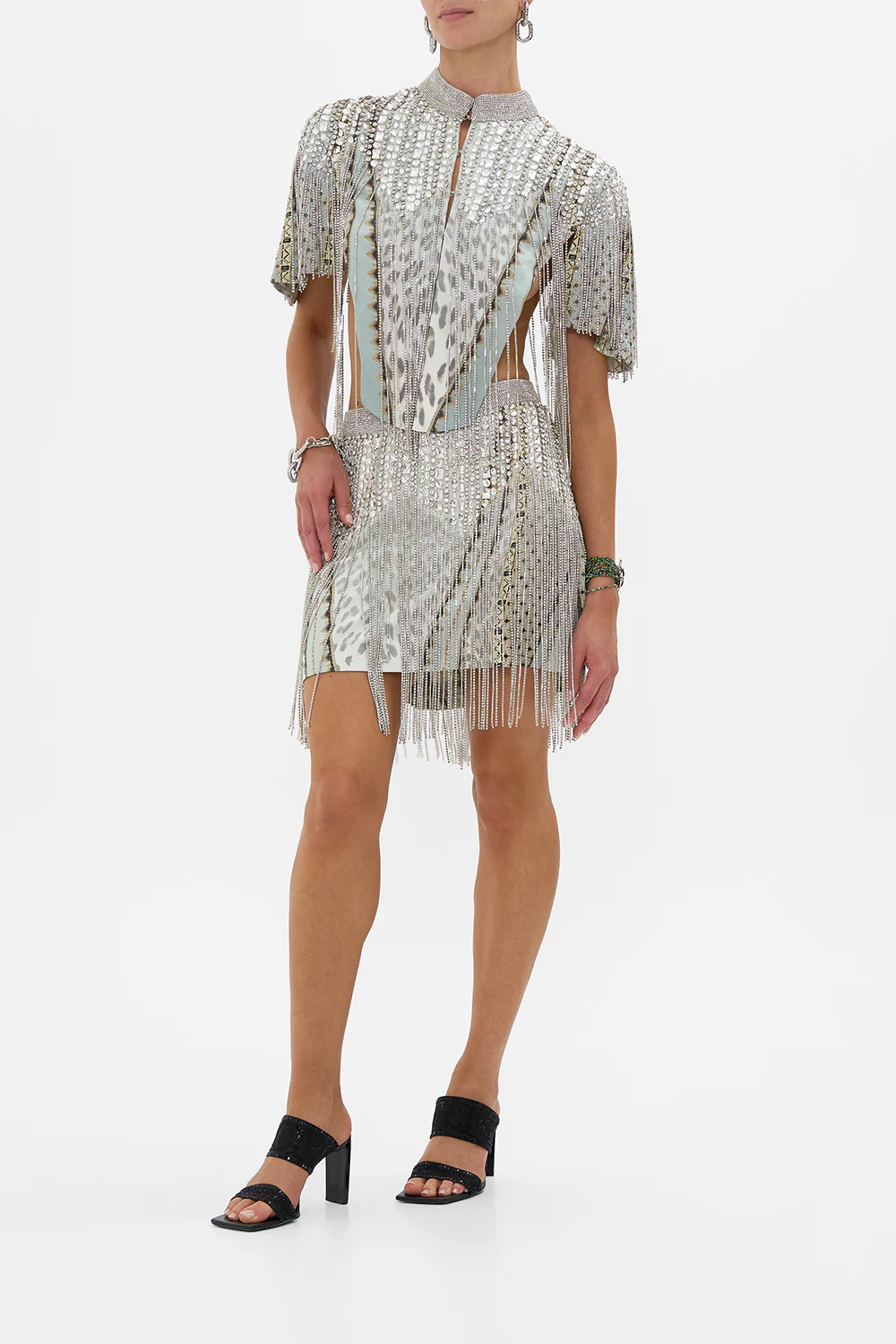 BEADED GILET SAHARA STARLET - Image 4