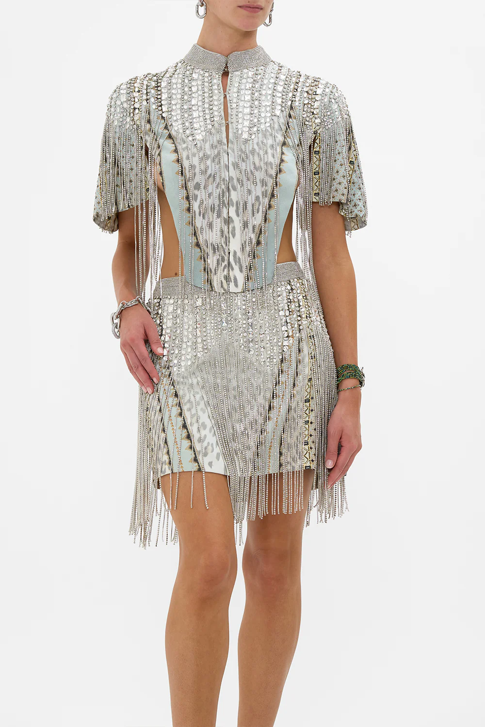 BEADED GILET SAHARA STARLET - Image 5