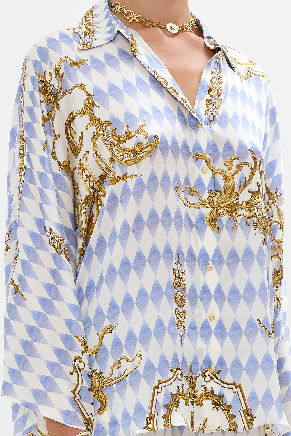 WIDE SLEEVE BLOUSE THRONE GAMES - Image 6