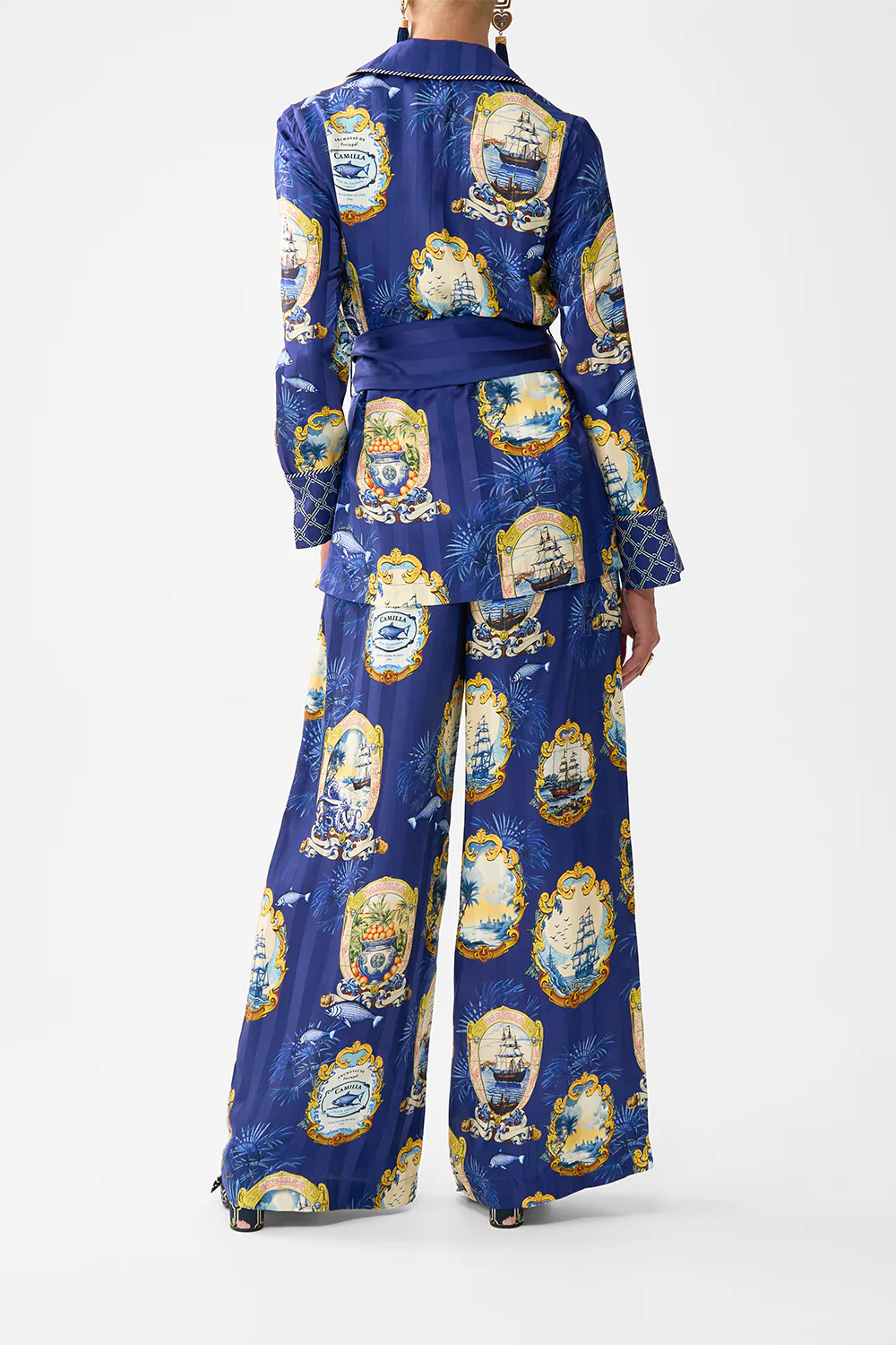RELAXED JACKET WITH SPLIT CUFFS SONG OF SAINT ANTHONY - Image 2
