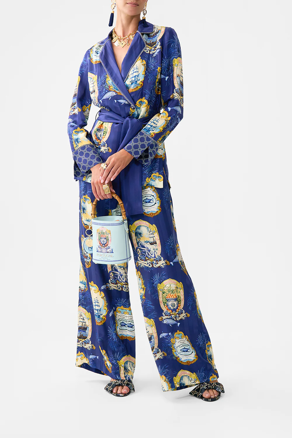 RELAXED JACKET WITH SPLIT CUFFS SONG OF SAINT ANTHONY - Image 6
