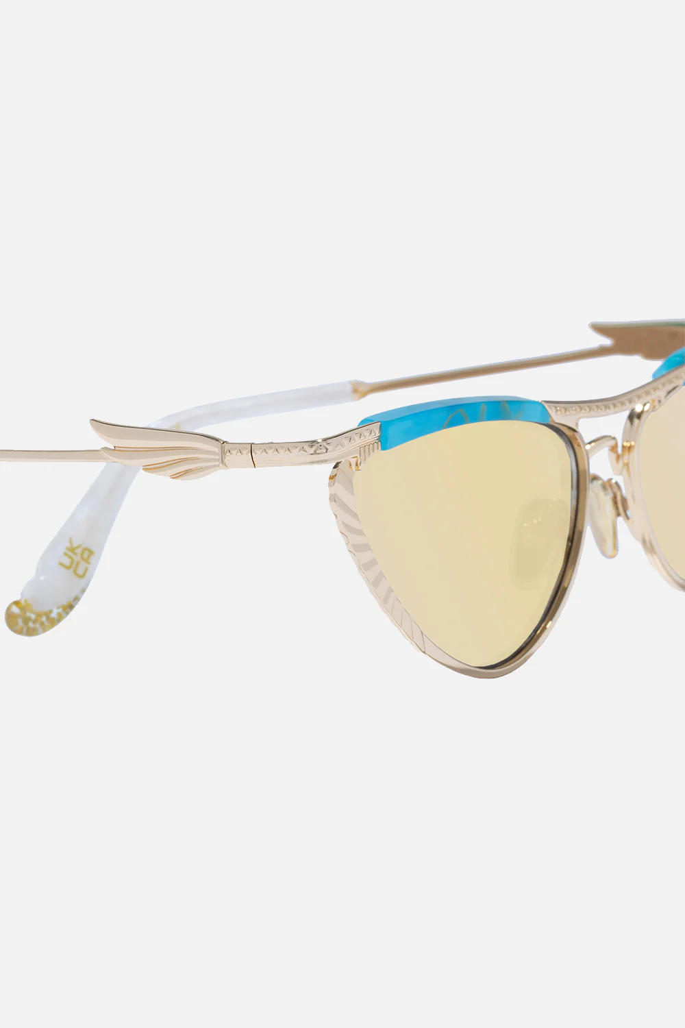 PYRAMID PARAMOUR SUNGLASSES TURQUOISE MARBLE - Image 3