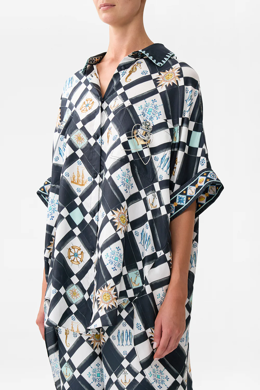 OVERSIZED POCKET TUNIC FOLK AFLOAT - Image 5