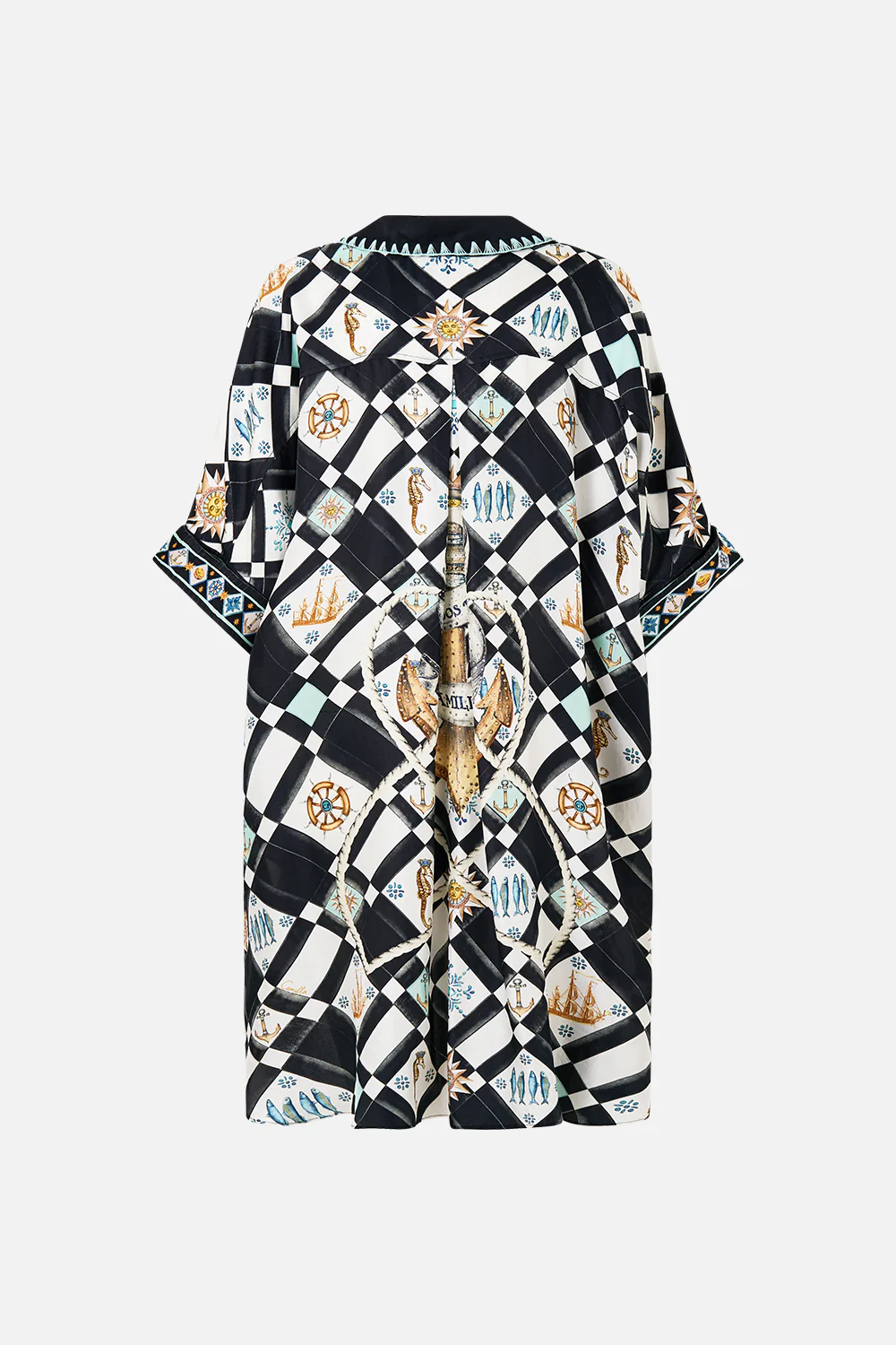 OVERSIZED POCKET TUNIC FOLK AFLOAT - Image 7