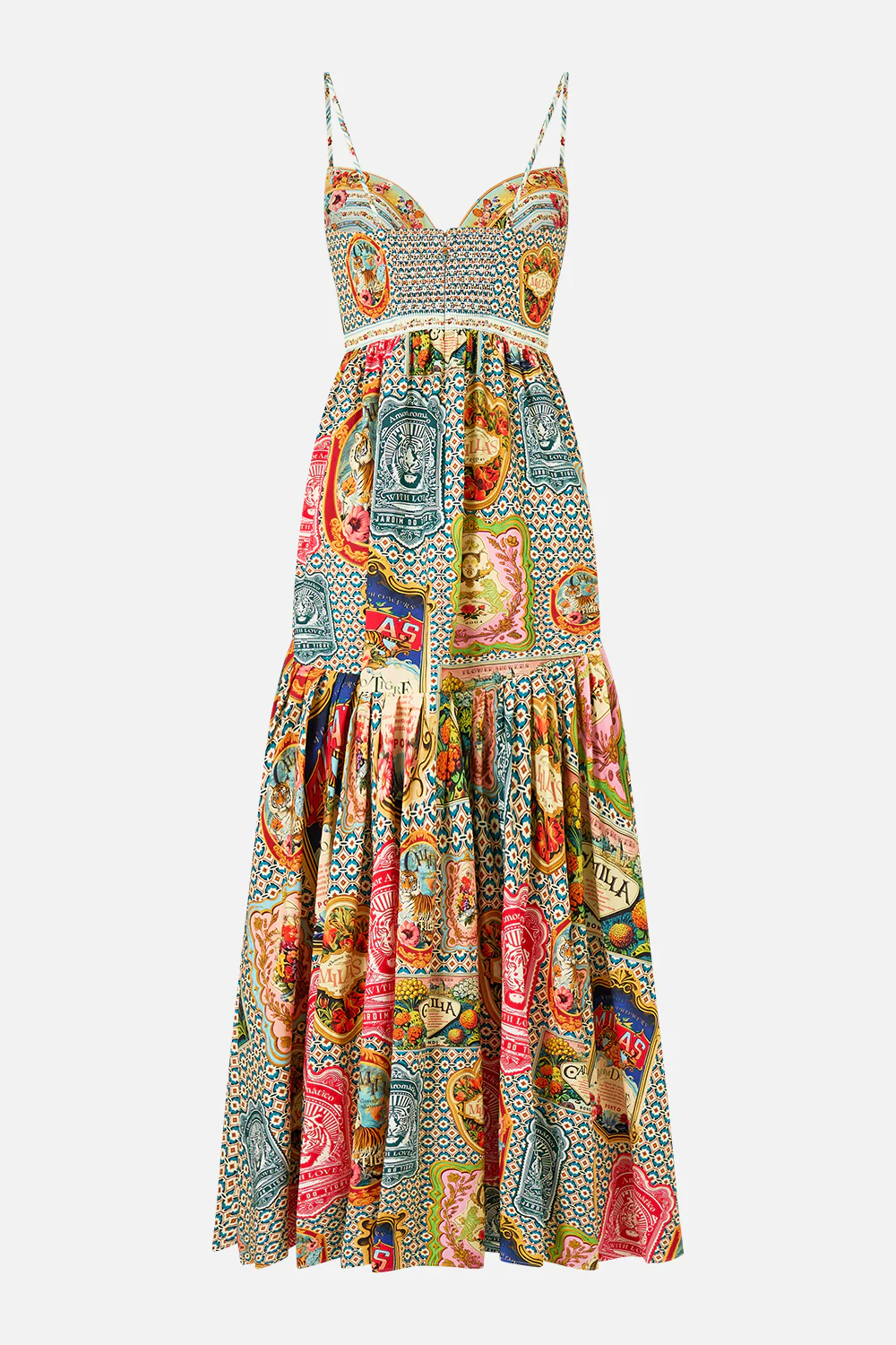 STRAPPY DRESS WITH FULL SKIRT SOAP OPERA - Image 7