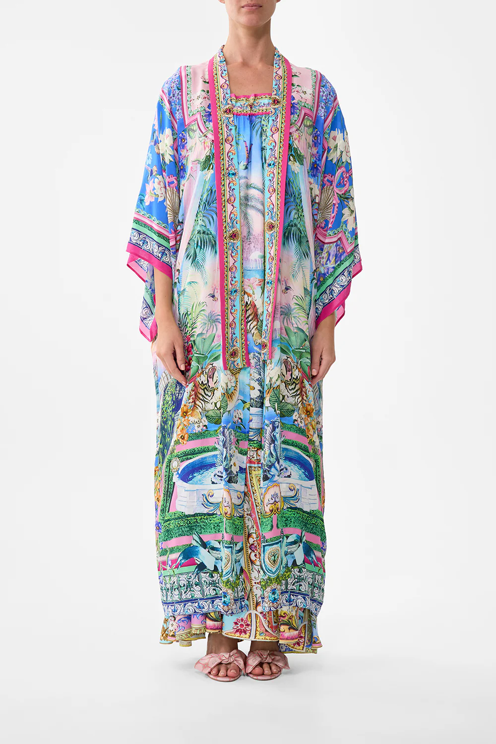 KIMONO LAYER WITH COLLAR SPIRIT OF SANTA MARIA
