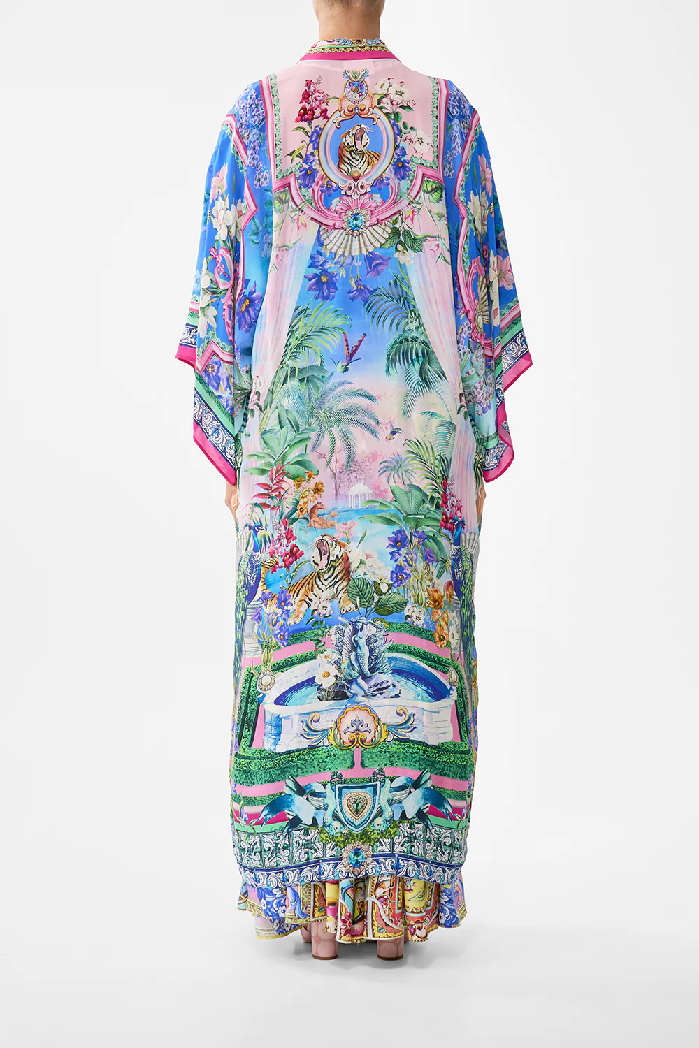KIMONO LAYER WITH COLLAR SPIRIT OF SANTA MARIA - Image 2
