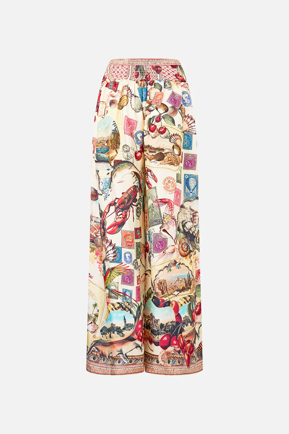 RELAXED PANT WITH TIE FRONT NOTES FROM THE ROAD - Image 6