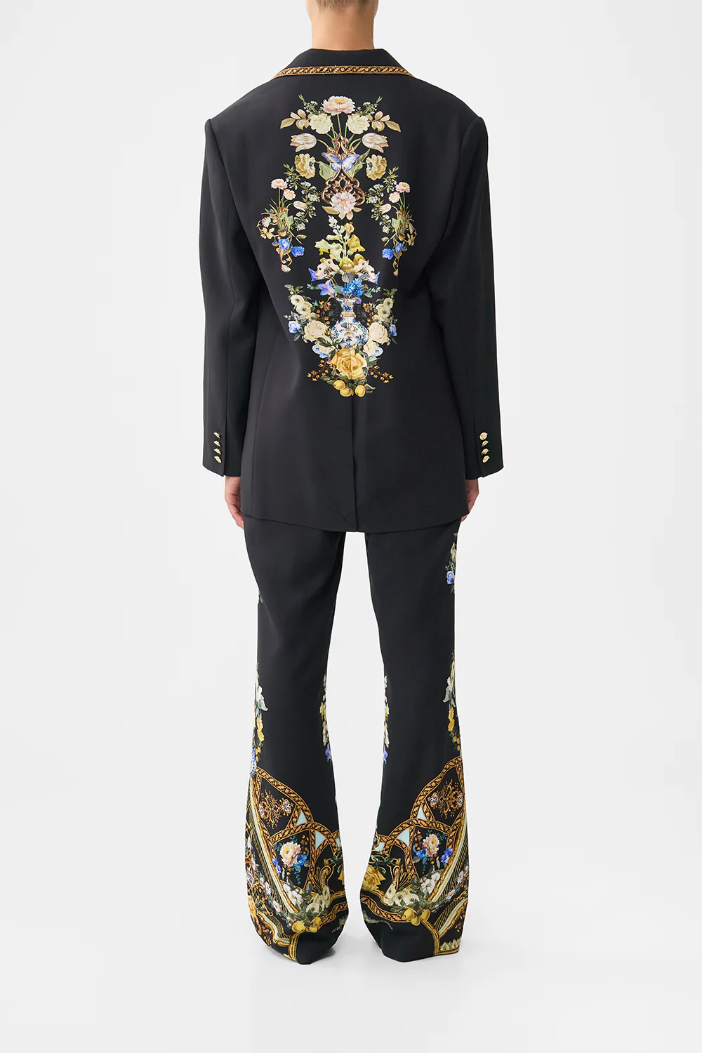 BOYFRIEND JACKET WITH BOW DETAIL OTTOMAN ELEGANCE - Image 2