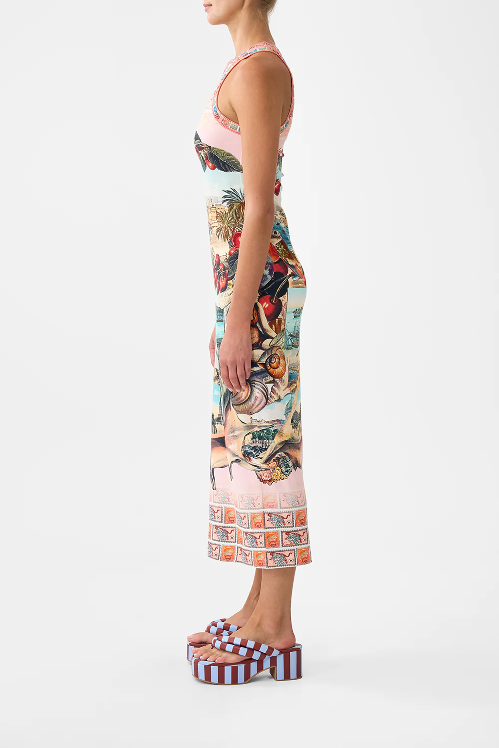 JERSEY TANK DRESS NOTES FROM THE ROAD - Image 4