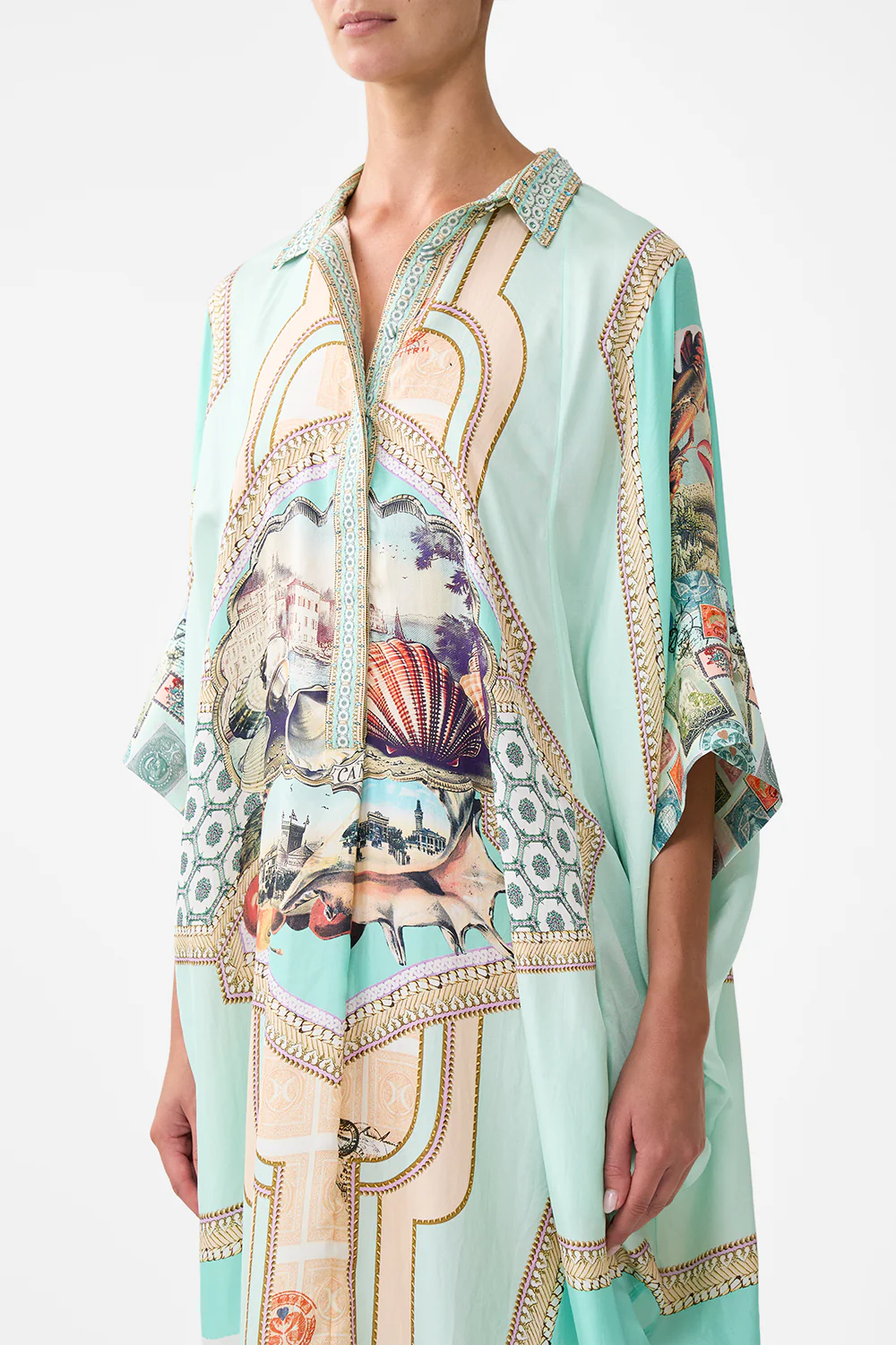 BATWING KAFTAN WITH LOVE FROM TÜRKIYE - Image 5