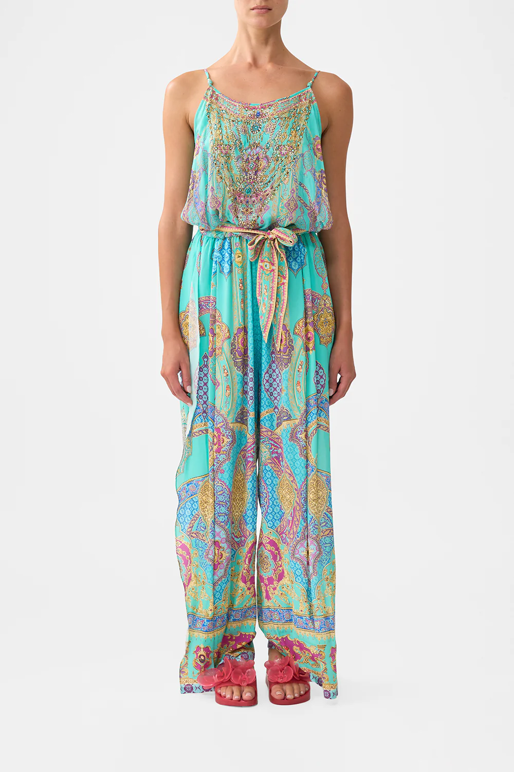 SHOESTRING STRAP JUMPSUIT THE CONCUBINES CORRIDOR