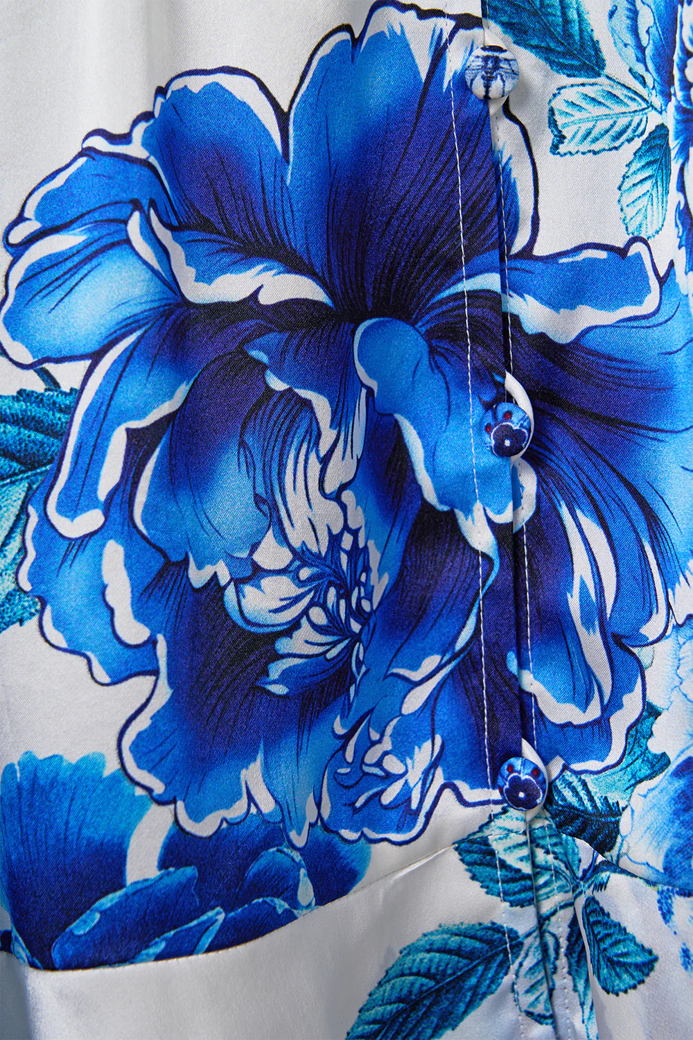 BUTTON FRONT FRILL DRESS A CERAMIC GARDEN - Image 8