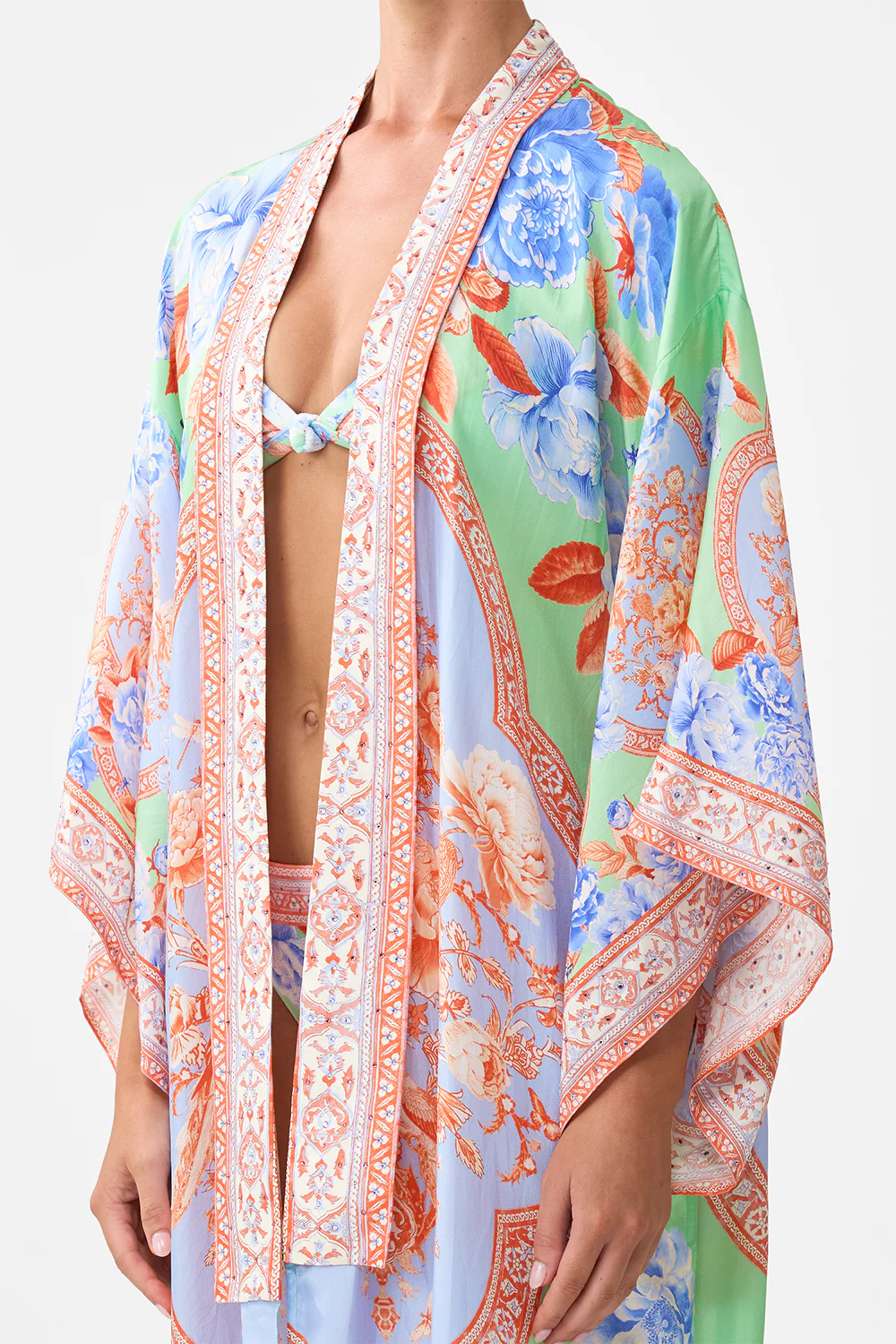 KIMONO LAYER WITH COLLAR TOPKAPI POP - Image 5