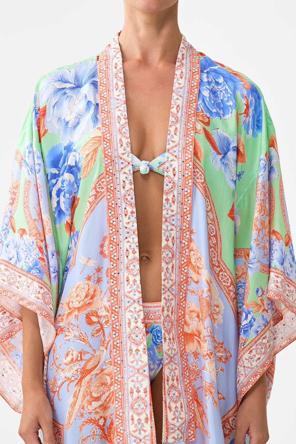 KIMONO LAYER WITH COLLAR TOPKAPI POP - Image 6