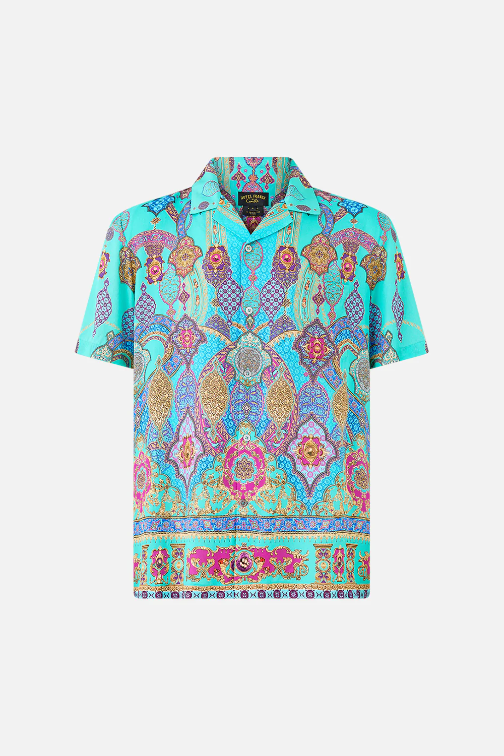 SHORT SLEEVE CAMP COLLARED SHIRT THE CONCUBINES CORRIDOR - Image 3