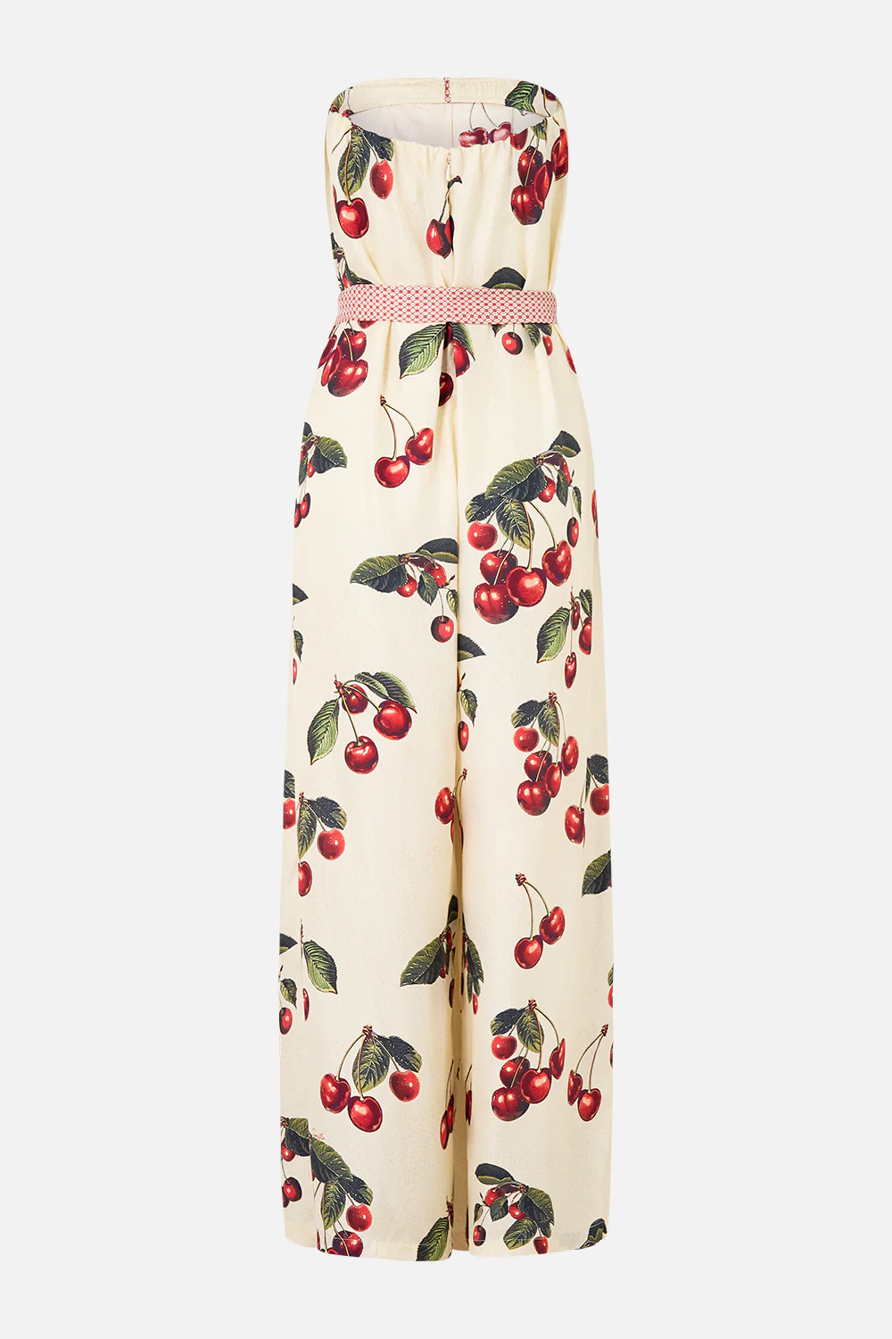 FRONT PLEAT STRAPLESS JUMPSUIT NOTES FROM THE ROAD - Image 7