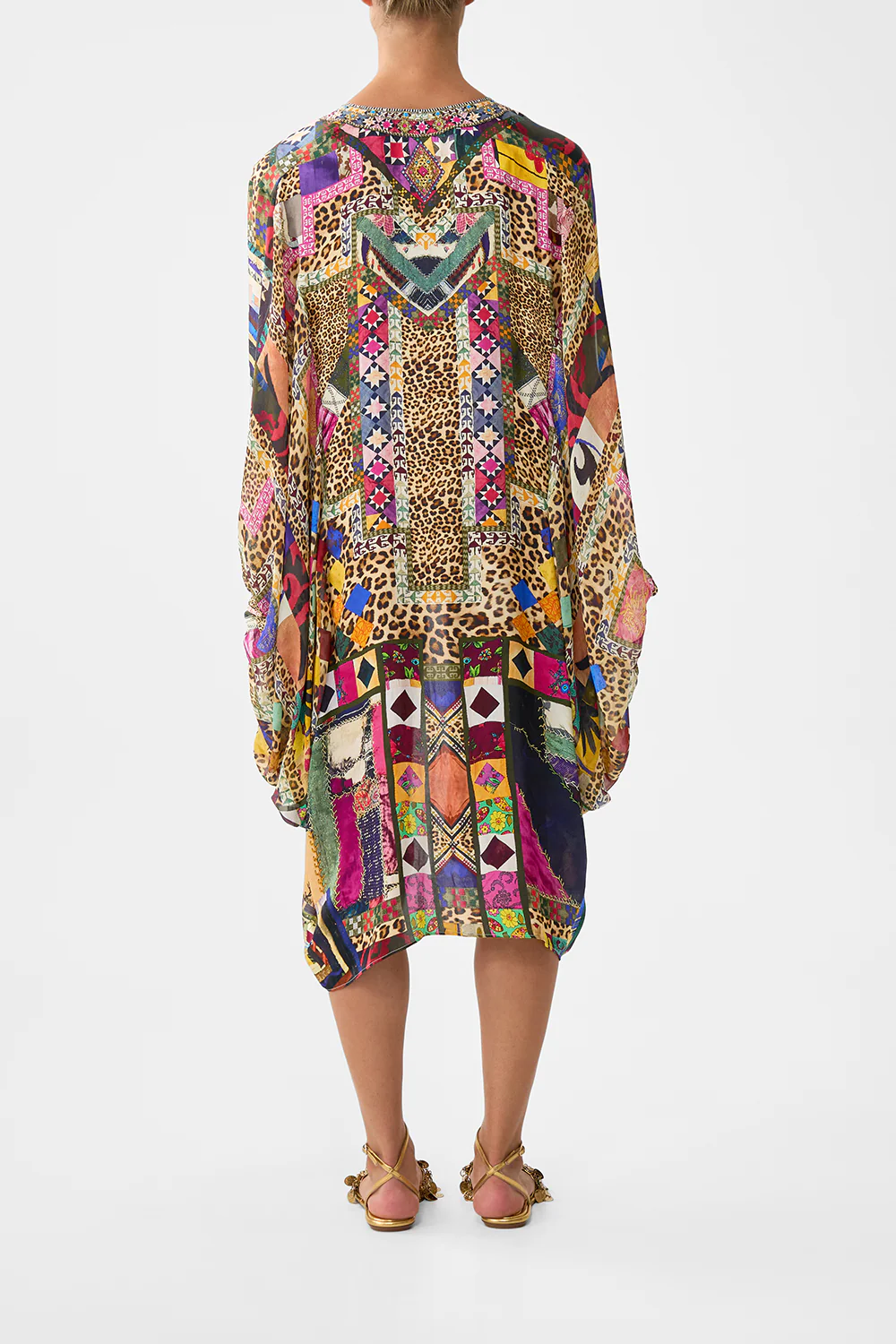 DRAMATIC SLEEVE COCOON LAYER EMBROIDERED EVER AFTER - Image 2