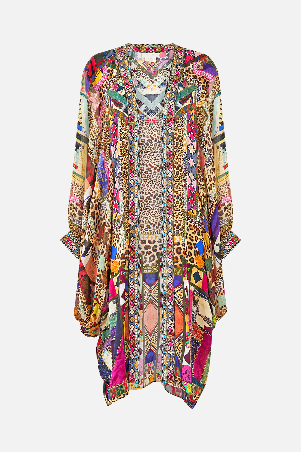 DRAMATIC SLEEVE COCOON LAYER EMBROIDERED EVER AFTER - Image 3