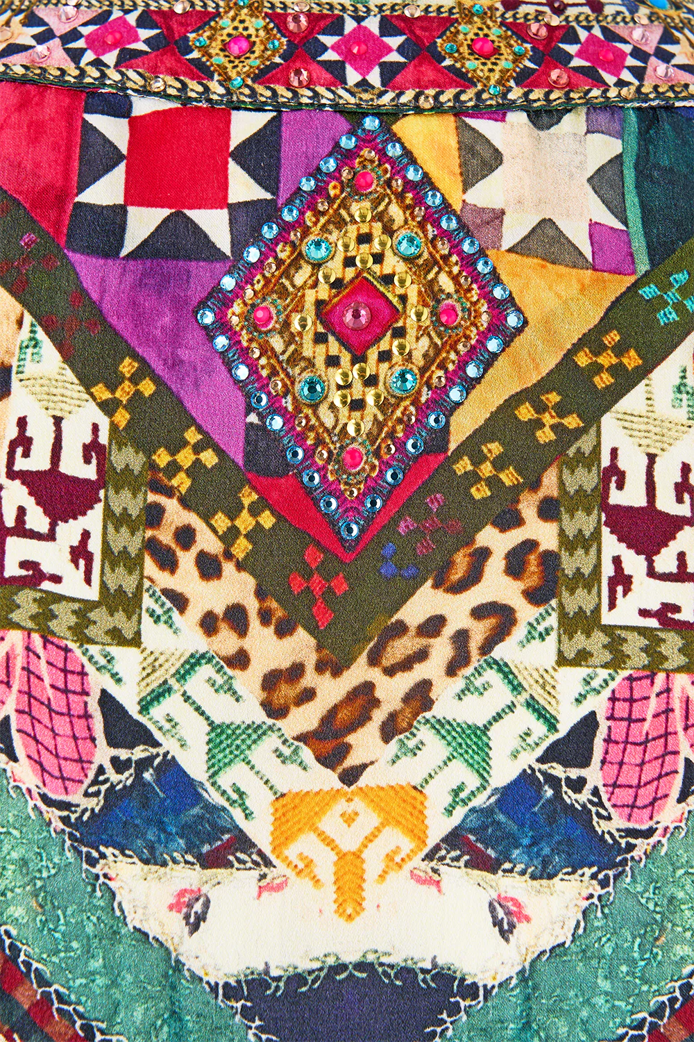 DRAMATIC SLEEVE COCOON LAYER EMBROIDERED EVER AFTER - Image 8