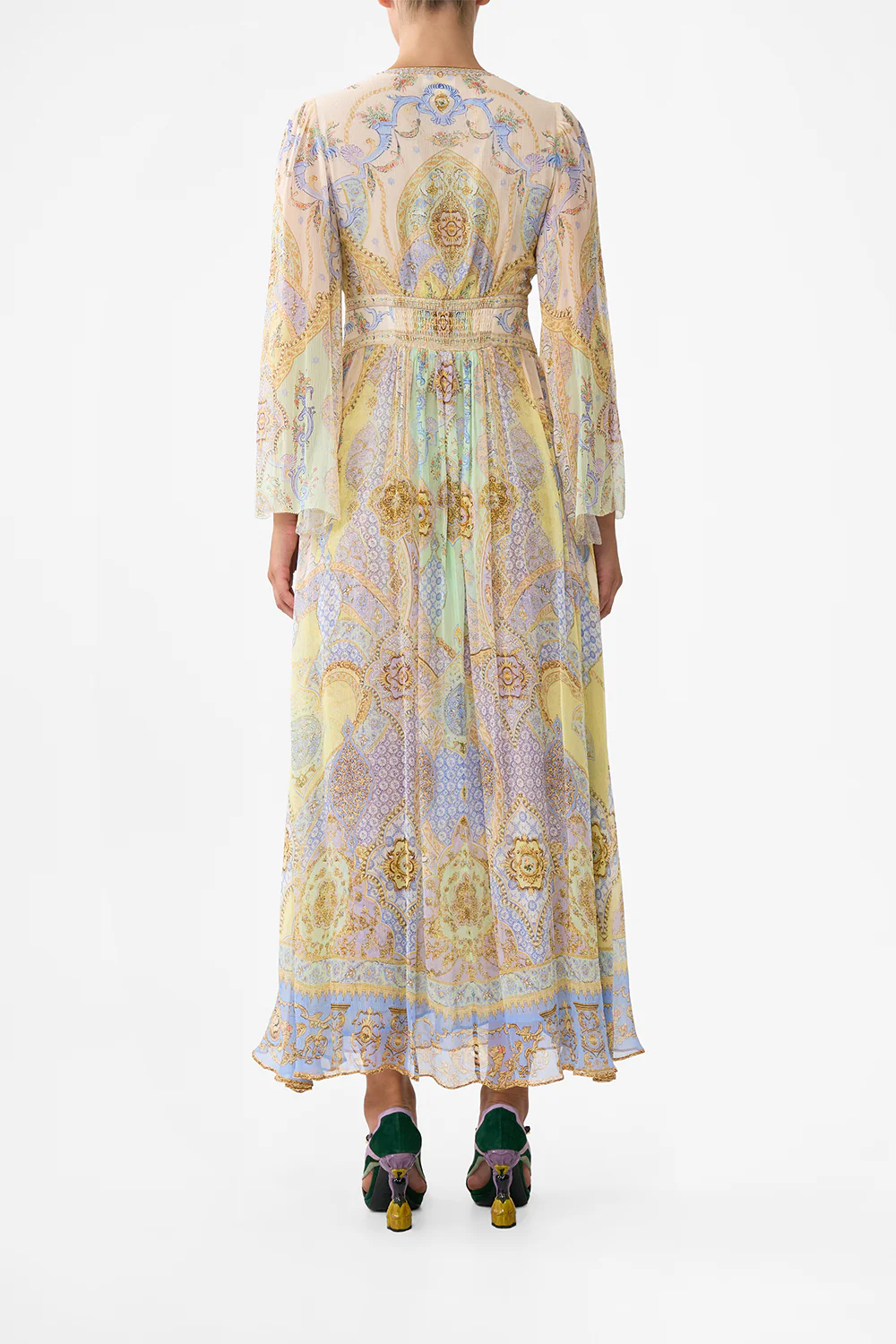 FLARED SLEEVE DRESS EAST OF ISTANBUL - Image 2