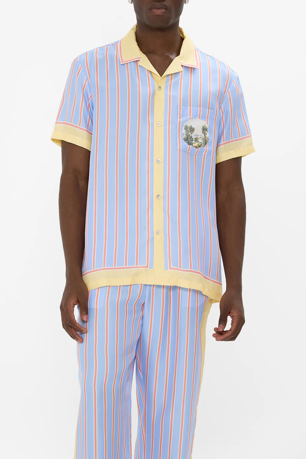 SHORT SLEEVE CAMP COLLARED SHIRT BOTANICAL BALLADS - Image 5