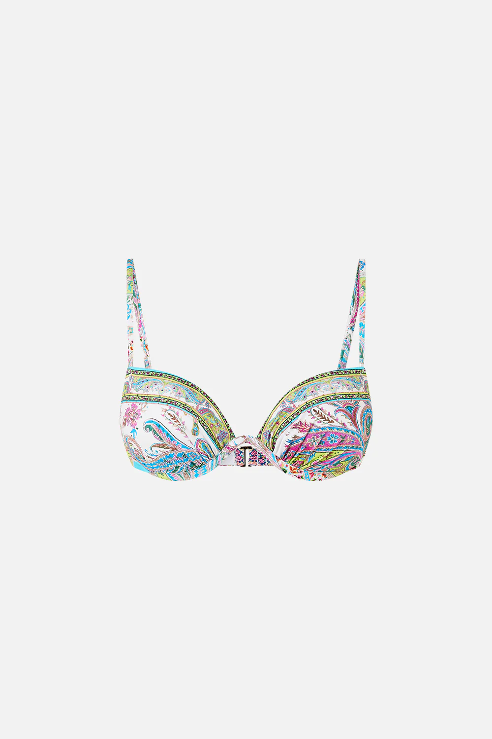 CONTINUOUS UNDERWIRE MOULDED CUP BIKINI TOP MAGIC CARPET RIDE - Image 5