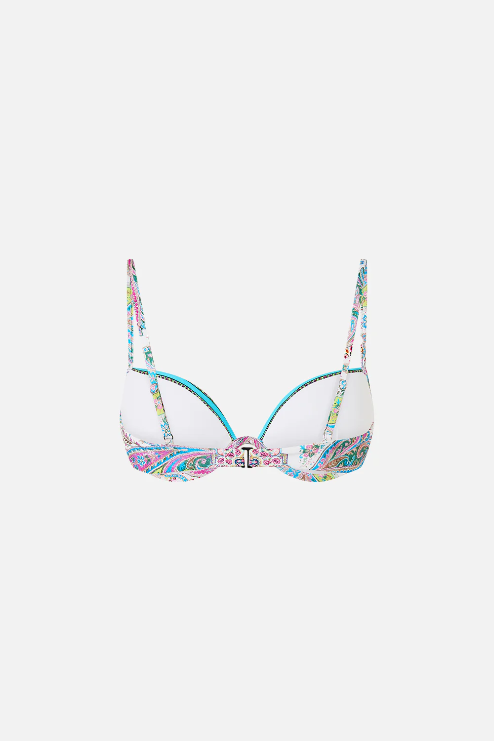 CONTINUOUS UNDERWIRE MOULDED CUP BIKINI TOP MAGIC CARPET RIDE - Image 7