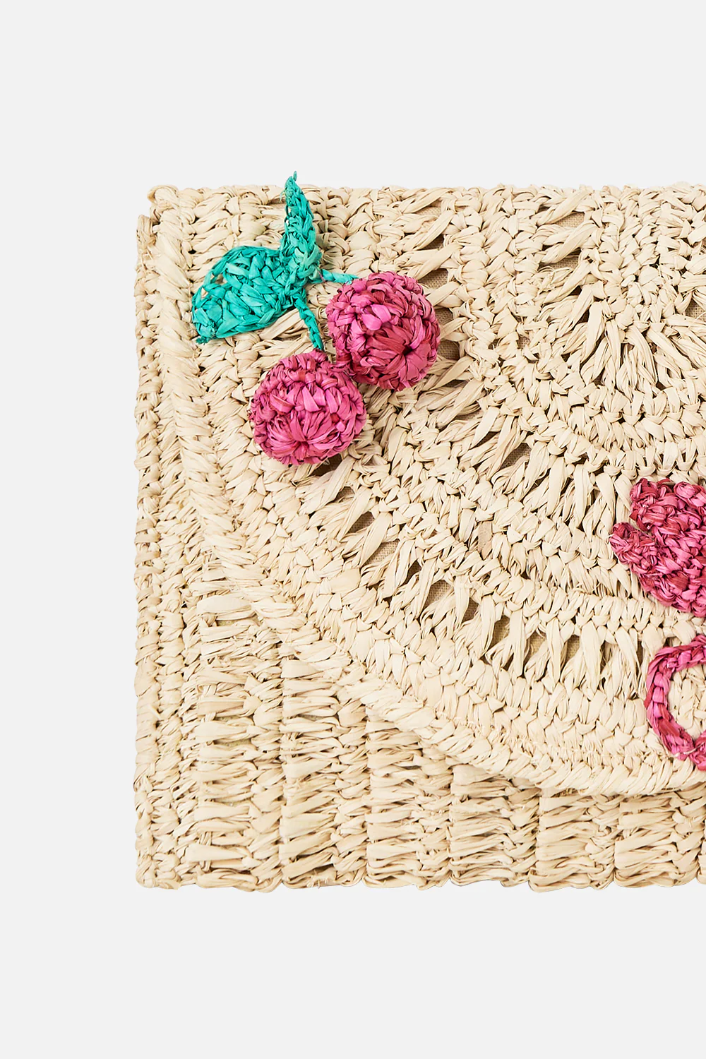 RAFFIA CLUTCH NOTES FROM THE ROAD - Image 2