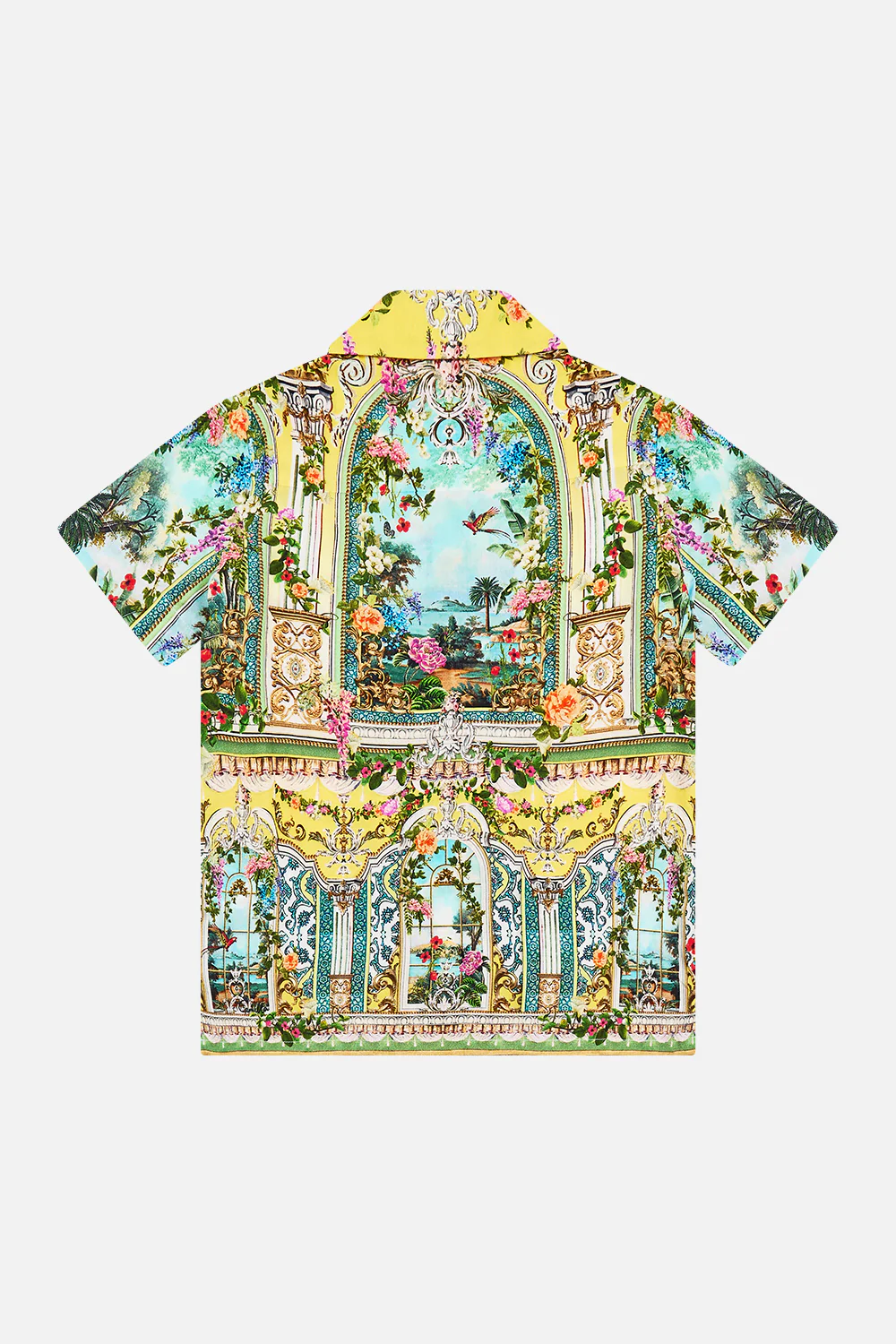 BOYS SHORT SLEEVE CAMP COLLARED SHIRT TALES OF TOPKAPI PALACE - Image 2