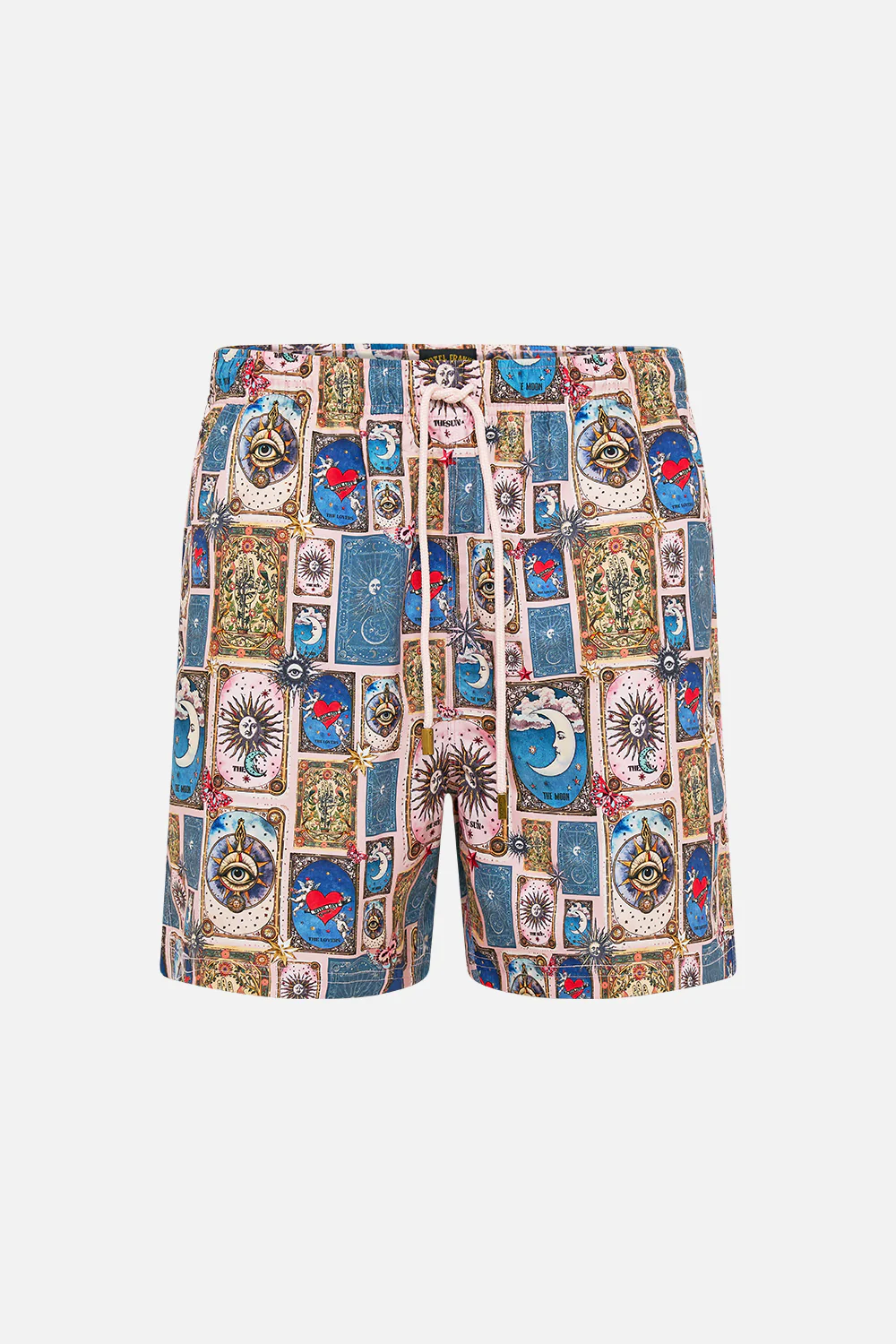MID LENGTH BOARDSHORT WITH ELASTIC WAIST HOUSE OF HOROSCOPES - Image 3
