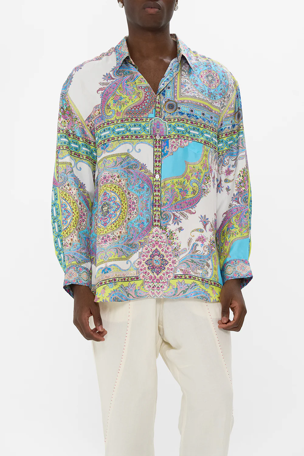 LONG SLEEVE OVERSIZED SHIRT MAGIC CARPET RIDE - Image 5