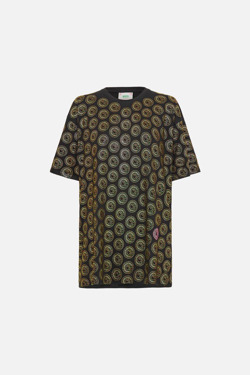 OVERSIZED BAND TEE- BLACK DEFY GRAVITY - Image 3