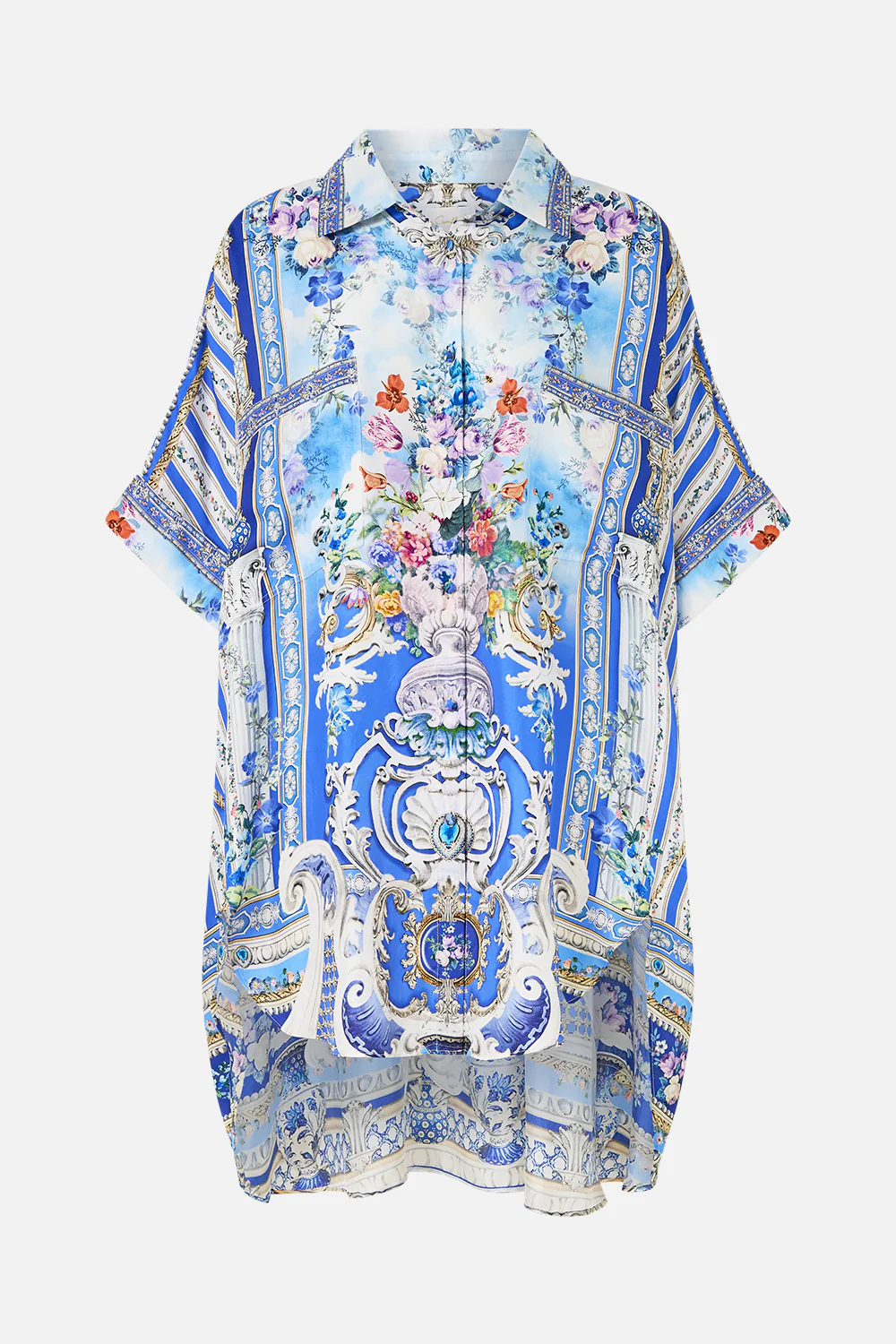 OVERSIZED POCKET TUNIC OTTOMAN OPULENCE - Image 3