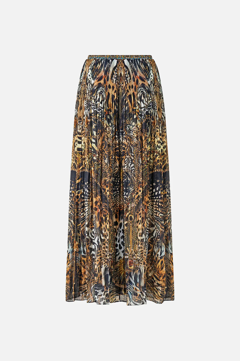 PLEATED MIDI SKIRT FELINE FOLKLORE - Image 6