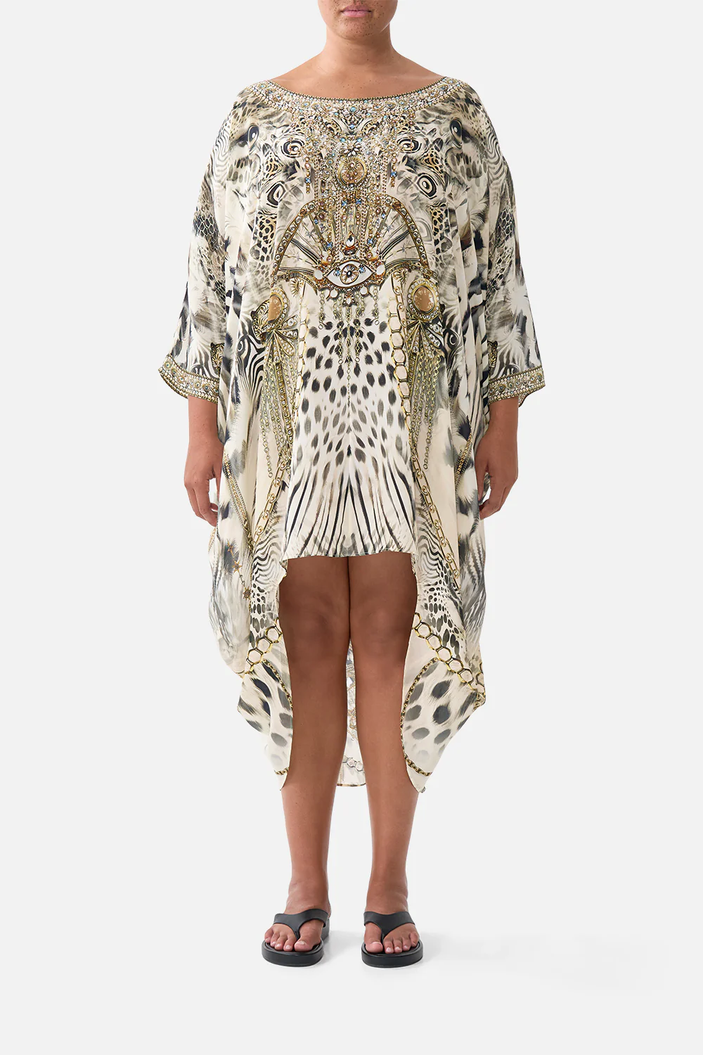 SCOOP BACK HEM DRESS LADY LIONHEART - Image 8