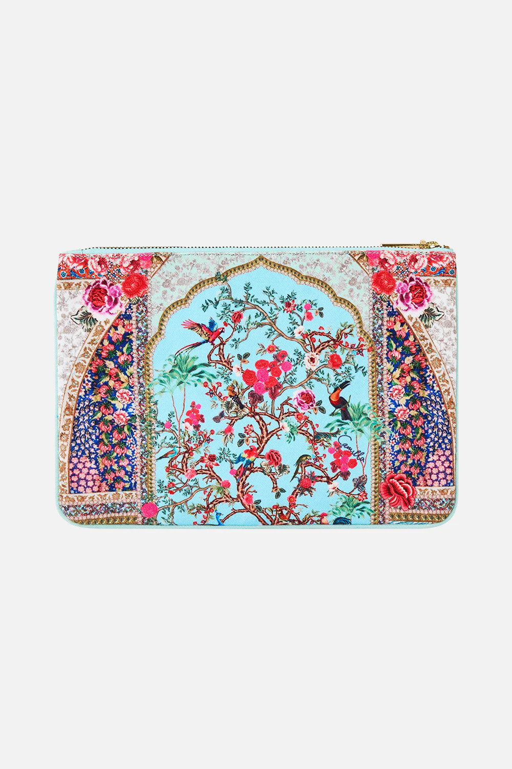 SMALL CANVAS CLUTCH SULTANS AND QUEENS - Image 2