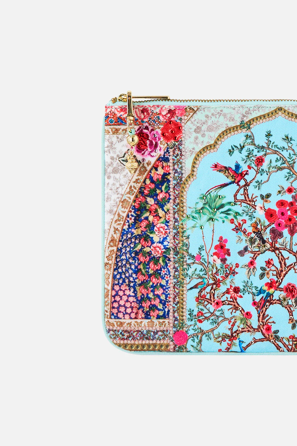 SMALL CANVAS CLUTCH SULTANS AND QUEENS - Image 3
