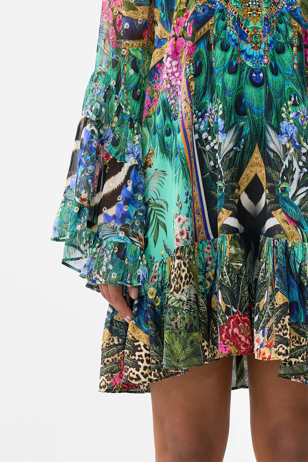 A-LINE FRILL DRESS ANIMAL ALCHEMY - Image 6