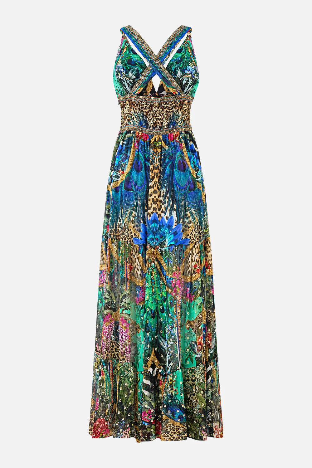 BEAD STRAP GATHERED PANEL DRESS ANIMAL ALCHEMY - Image 6