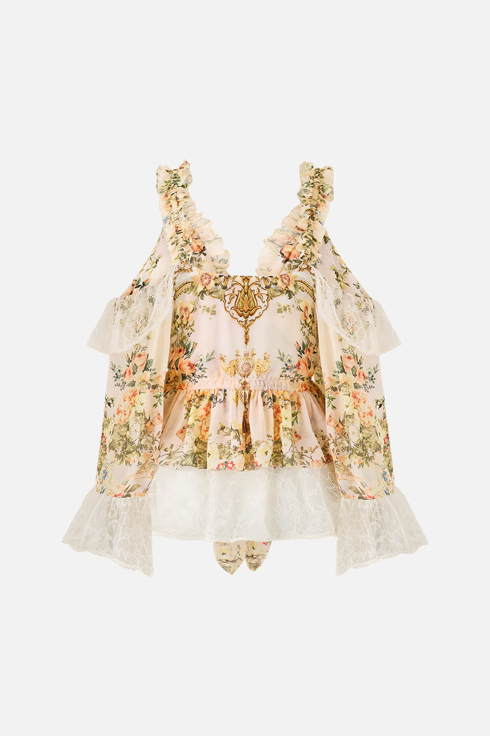 COLD SHOULDER RUFFLE TOP TWILIGHT IN ISTANBUL - Image 6