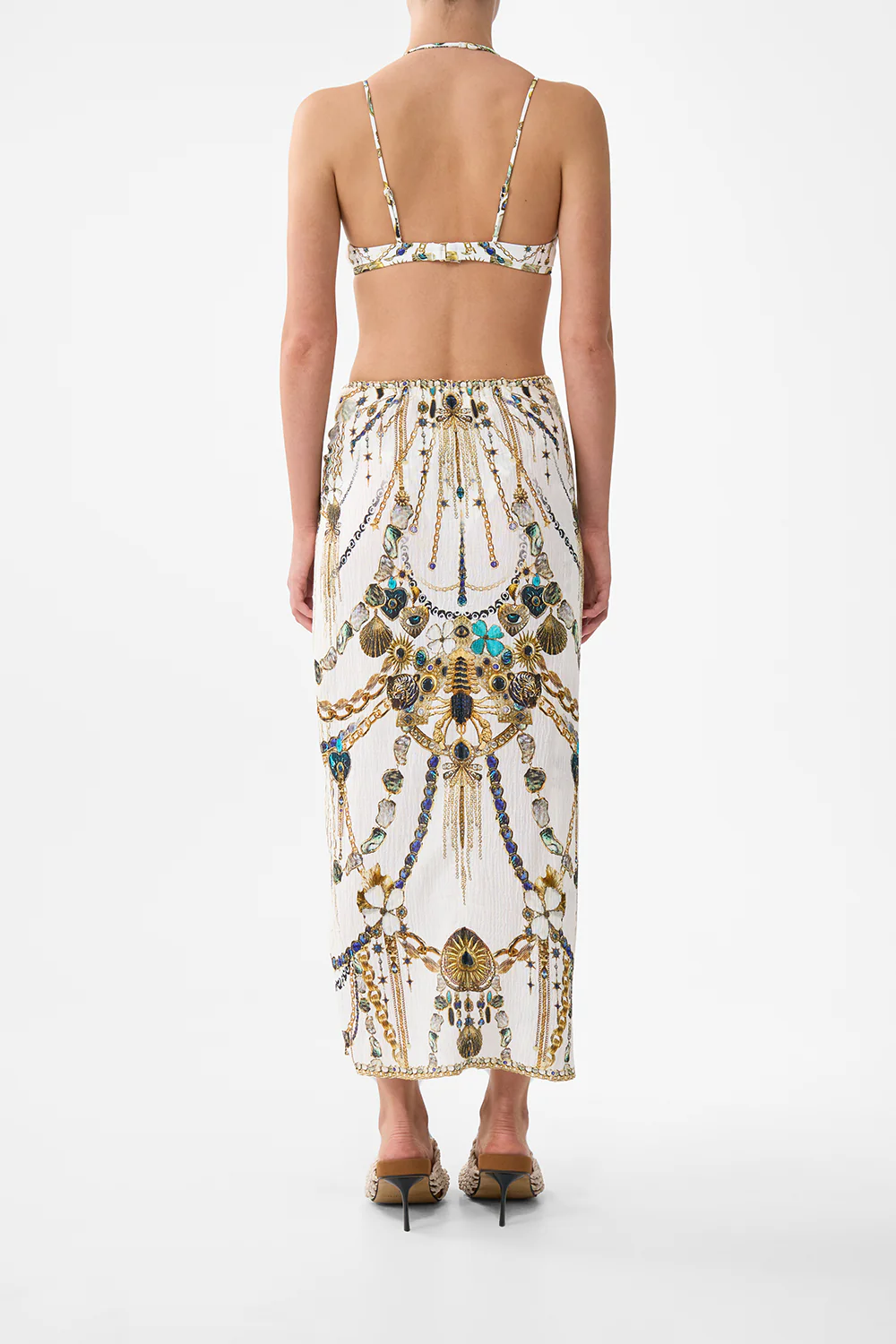 TIE FRONT SKIRT CHAIN GANG - Image 2
