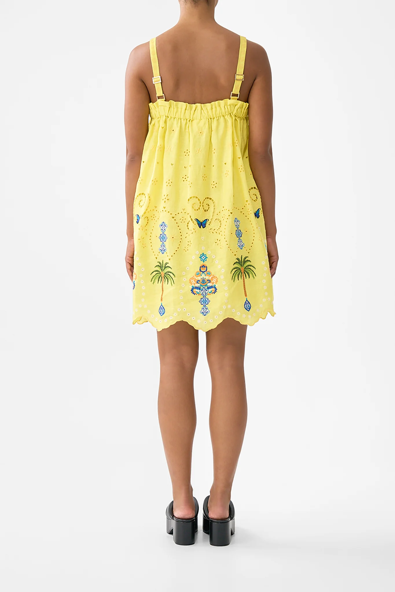 WIDE STRAP SHORT SUNDRESS SULTANAHMET SUMMER - Image 2
