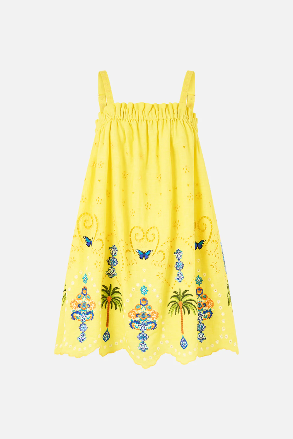 WIDE STRAP SHORT SUNDRESS SULTANAHMET SUMMER - Image 3