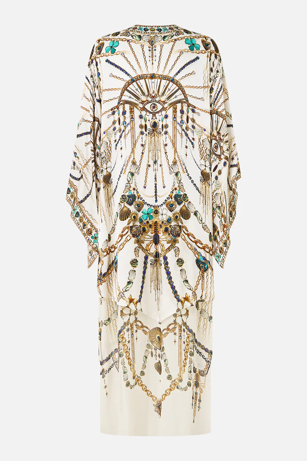 KIMONO WITH LONG UNDERLAYER CHAIN GANG - Image 7