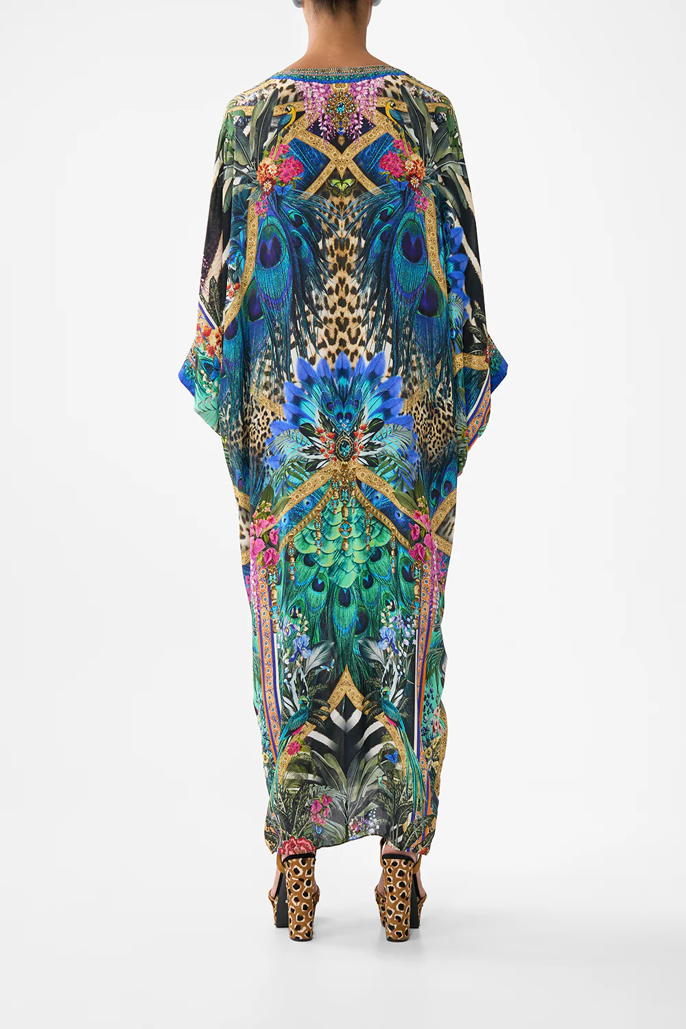 PIERCED V-NECK KAFTAN ANIMAL ALCHEMY - Image 2