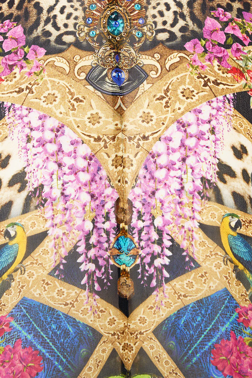 HIGH LOW DRAPED LAYER ANIMAL ALCHEMY - Image 8