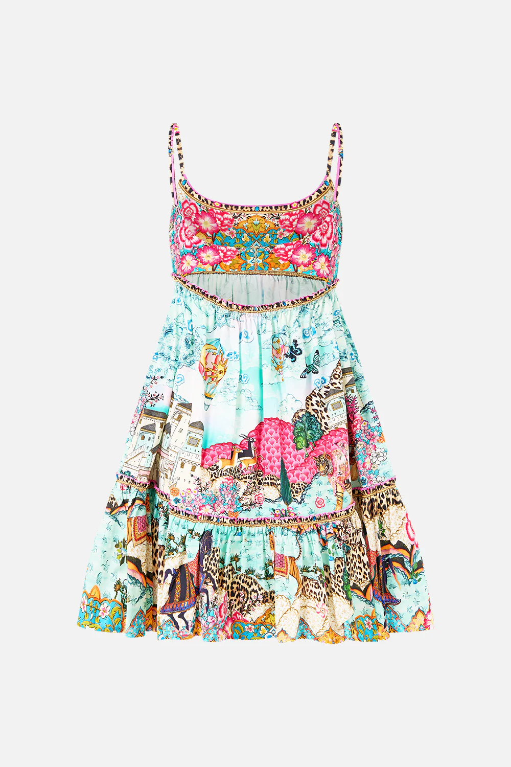 SHORT DRESS WITH JERSEY BODICE MINIATURE MOMENTS - Image 7